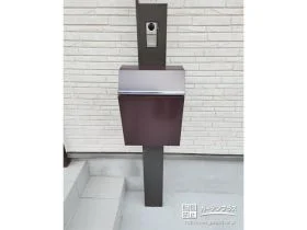 お住まいの雰囲気に似合うスタイリッシュな機能門柱[施工後]