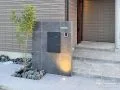夜のライトアップが安らぎをお届けします