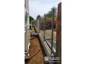 境界フェンスを設置し敷地境界を明確に[施工後]