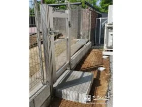 ステップをつけ出入りを安全に[施工後]