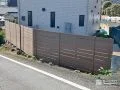 お子様の安全を守る目隠しフェンス
