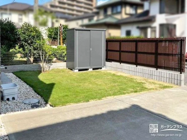 スタイリッシュな目隠しフェンスがお庭の安心感を叶えるリフォーム工事
