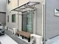 お車の出入りを邪魔しないように配慮したテラス周り