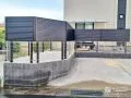 お庭のプライバシーを守る目隠しフェンスの設置工事