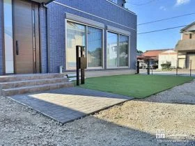 安全面や使いやすさに配慮した新築外構