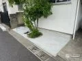 自動車を横付けでき見た目も美しい予備駐車スペース工事