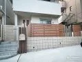 型枠ブロックを使用した頑丈な土留め
