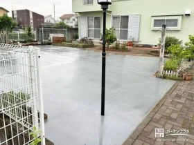 メンテナンスに煩わされることのないお庭舗装リフォーム工事