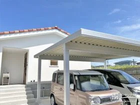 寒冷地でも安心で洋風のナチュラルなお住まいにも似合う新築外構