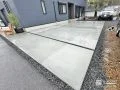 毎日の行き来も楽になる駐車スペースのコンクリート舗装工事