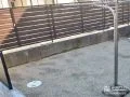 内側のプライベート空間を守る目隠しフェンス
