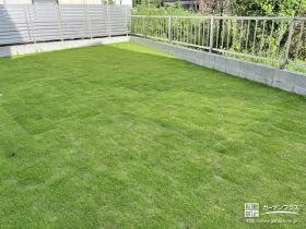 爽やかな香りや緑が心地よいお庭[施工後]