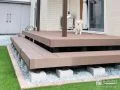 からだが小さなワンちゃんもお庭への行き来がしやすくなりました！