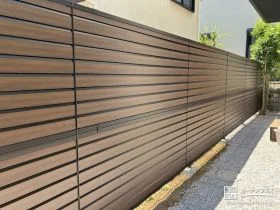 お隣さんにも安心してもらえる目隠しフェンス設置工事