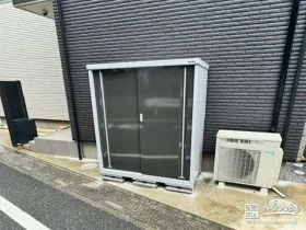 どんな場所にもぴったり合うサイズ豊富な物置[施工後]