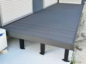 日々のお手入れも簡単なリウッドデッキ[施工後]