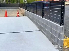 安全性にも考慮した目隠しフェンス[施工後]