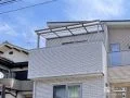 雨や紫外線から洗濯物を守るテラス屋根