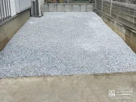 雑草対策も万全な駐車スペースの増設リフォーム工事