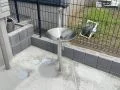 座り込まなくていいことで、気軽に立水栓が使えるように