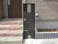 留守中も安心の機能門柱