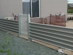 主庭に門扉を設置して安全に[施工後]