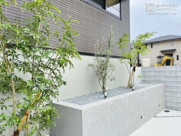 家族の思い出になる植栽スペース