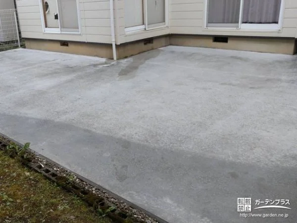 建物を清潔に保てるようになった土間コンクリート打設工事