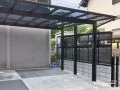 圧迫感を感じにくい目隠し