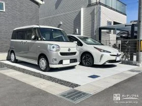 清潔に利用できる駐車スペース[施工後]