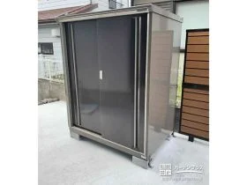 機能性とディティールにこだわったワンランク上の物置[施工後]