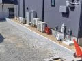 今後の工事も見据えた境界用の土留めリフォーム工事