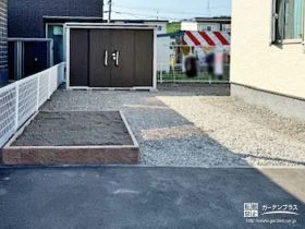 お手入れの負担が少ないお庭リフォーム工事