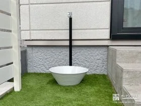 あると便利な立水栓[施工後]