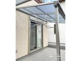 季節問わず外に出やすくなるテラス屋根[施工後]