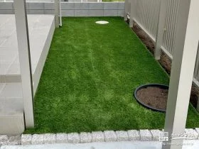 お子様の遊びスペースになる人工芝[施工後]