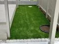 お子様の遊びスペースになる人工芝