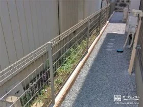 開放感を演出するメッシュフェンス[施工後]