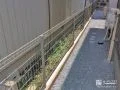 開放感を演出するメッシュフェンス