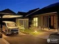 あたたかな光が灯るシンプルモダンな新築外構