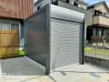洗練された上質なディティールのバイクガレージ
