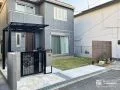 開放感がありながらもセキュリティ性を感じられる新築外構
