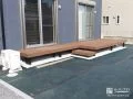 それぞれ自由な使い方ができるウッドデッキ
