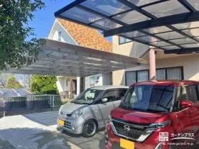お住まいをスタイリッシュに引き立てるカーポートの設置工事