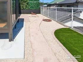 気兼ねなくお庭を散策できる園路[施工後]