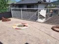お庭のポイントになる可愛らしいサークル状の花壇