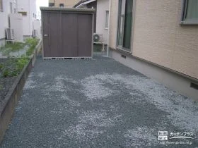 雑草対策をし防犯性も高めた主庭リフォーム工事