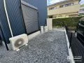 主庭に砂利を敷設雑草対策