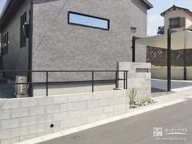 空間にさりげなく溶け込む転落防止用フェンス[施工後]