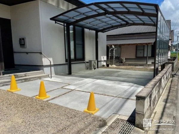 車いす利用時も移動がスムーズになった土間コンクリート打設工事